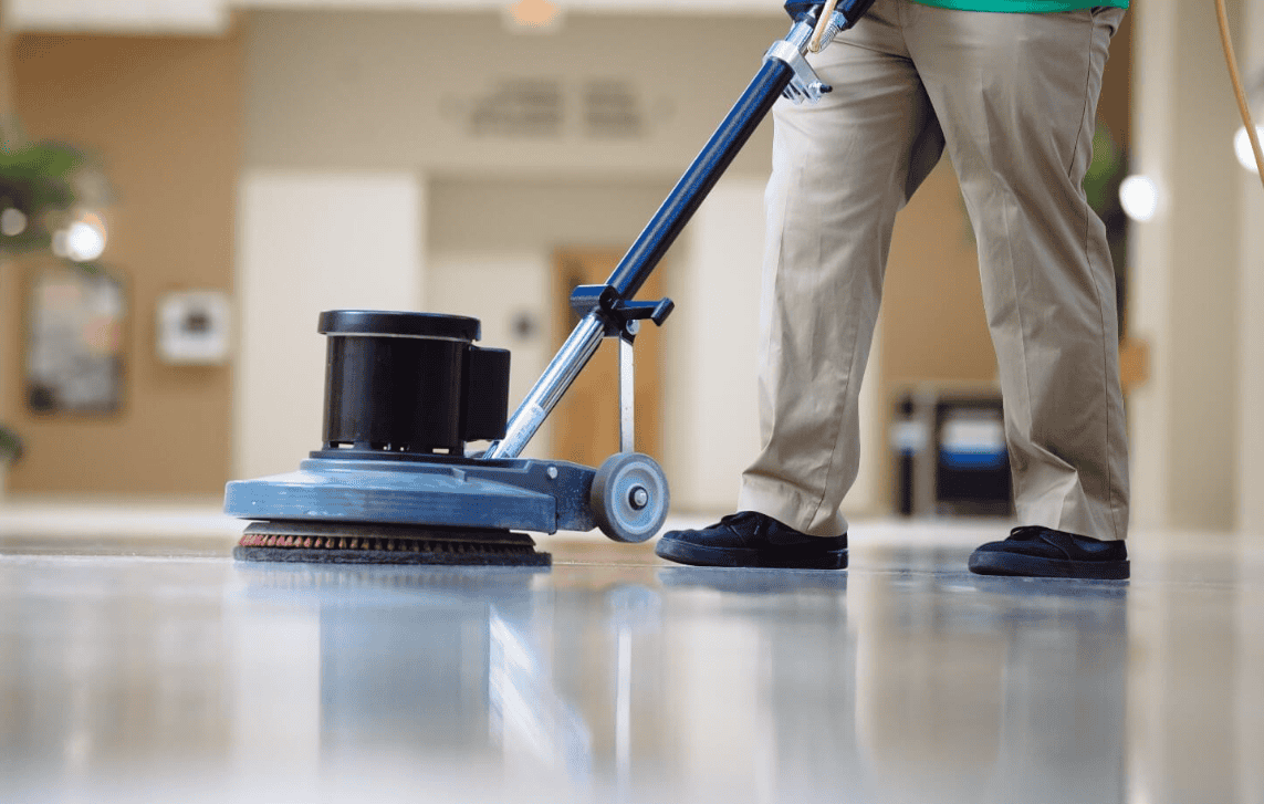 commercial floor cleaner - featured image