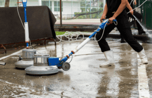 concrete floor cleaner - featured image