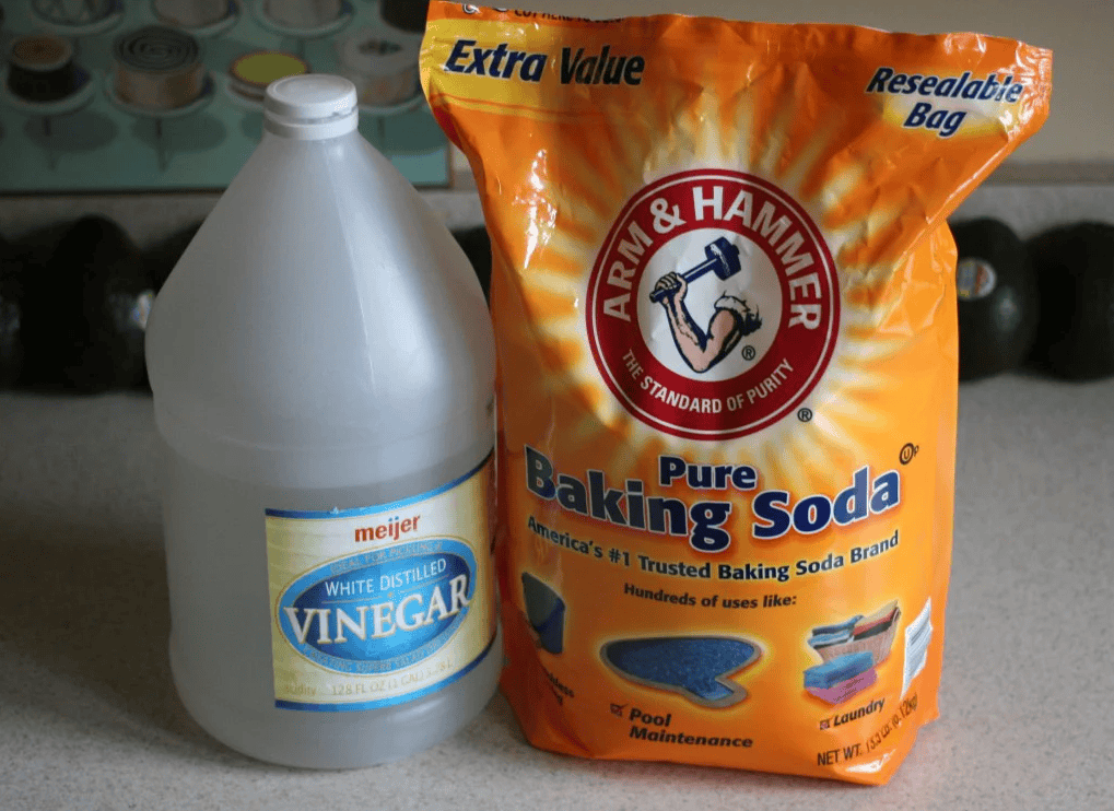 Baking Powder and Vinegar Drain Cleaner