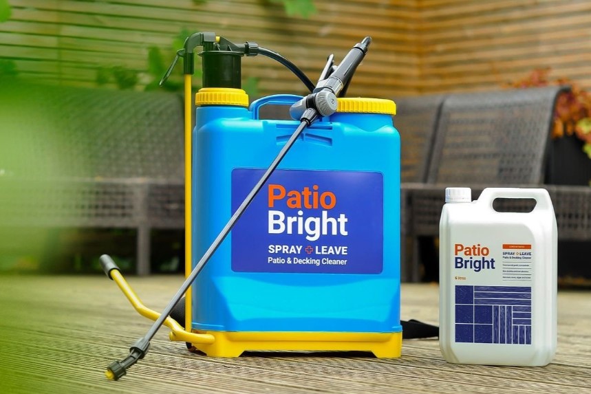 Patio Cleaner Spray And Leave